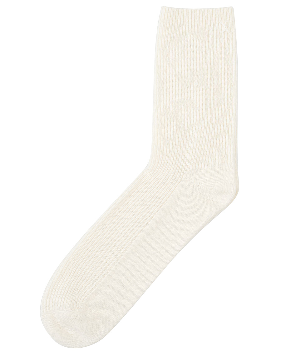 Heren | Ondergoed | People's Republic of Cashmere | Cashmere Socks White