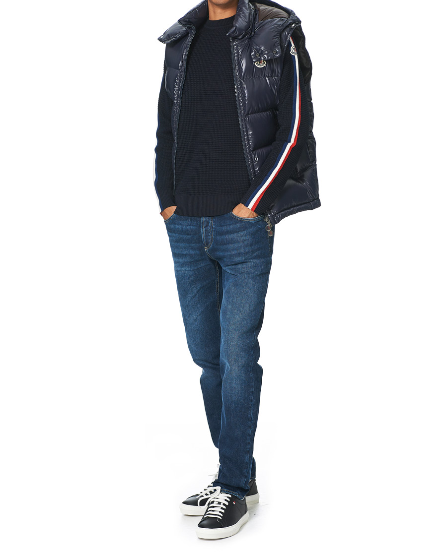 Heren | Jassen | Moncler | Bormes Hooded Down Vest Navy
