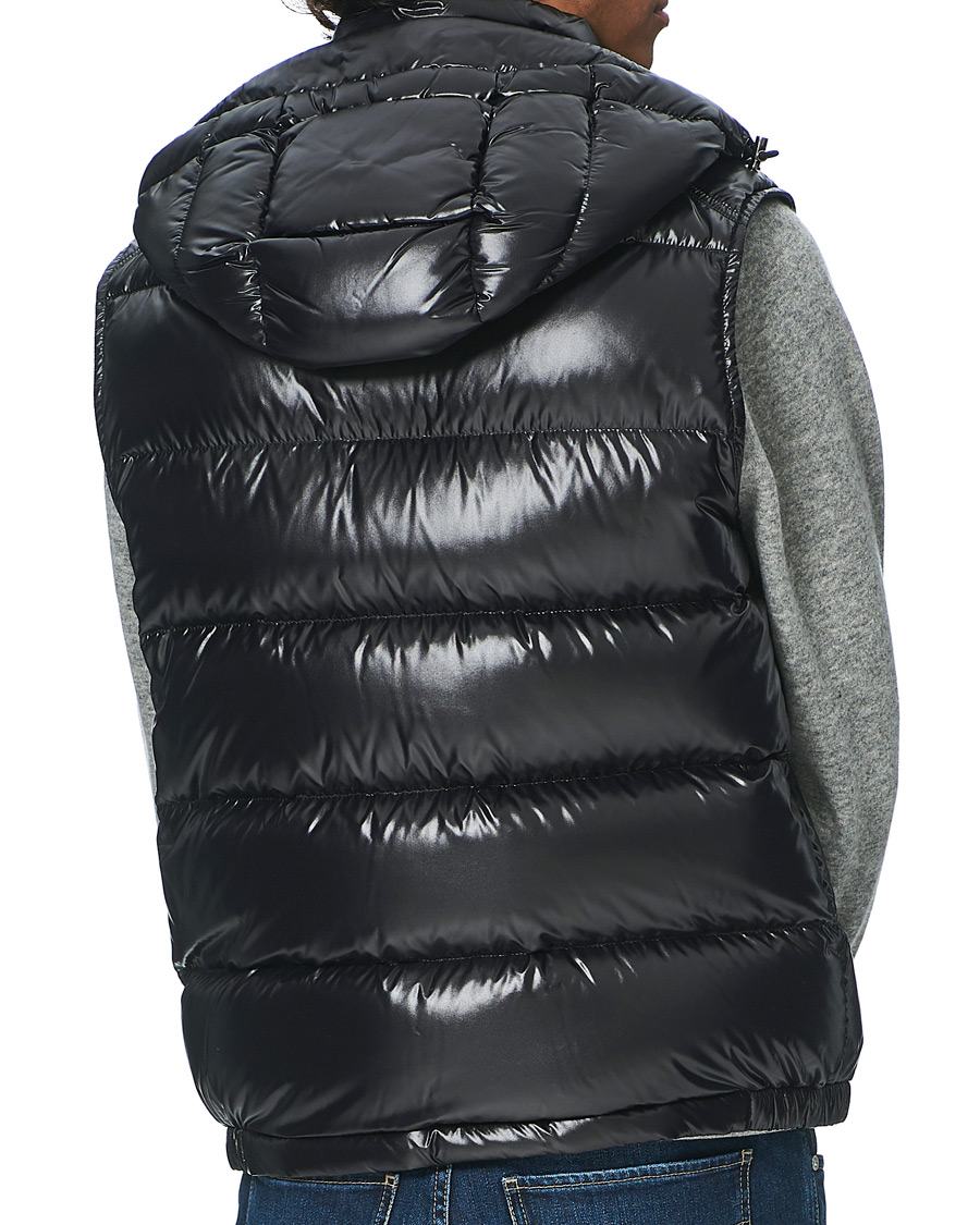 Homme | Manteaux Et Vestes | Moncler | Bormes Hooded Down Vest Black