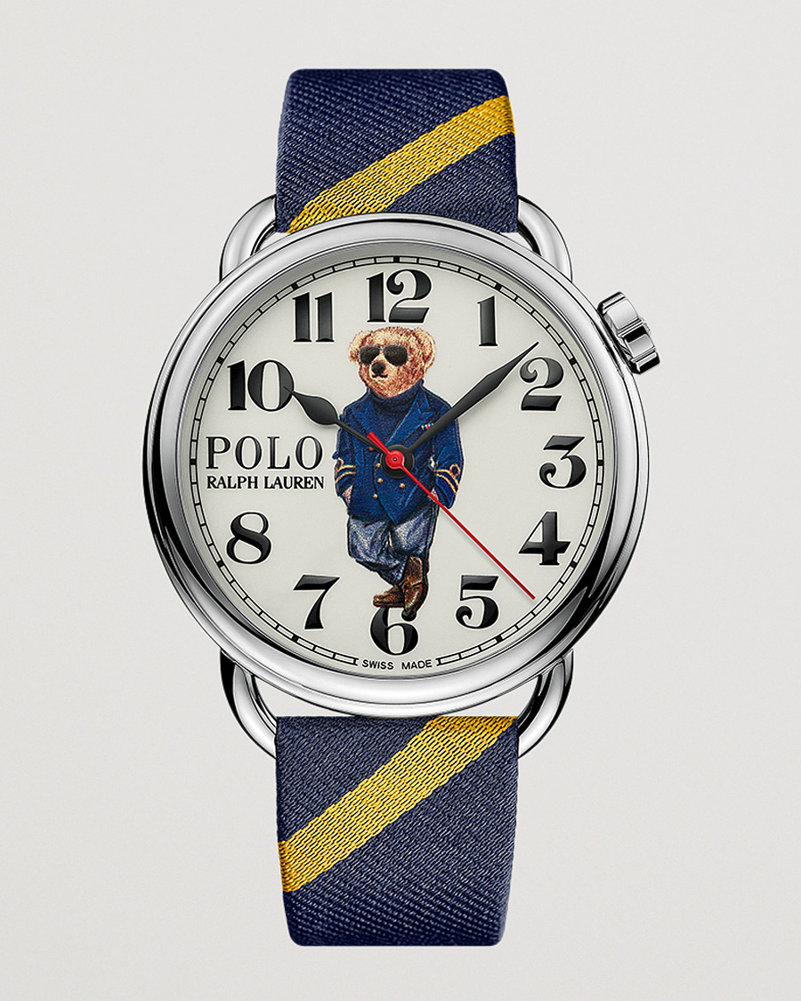 Homme | Polo Ralph Lauren 42mm Automatic Nautical Bear White Dial | Polo Ralph Lauren | 42mm Automatic Nautical Bear White Dial