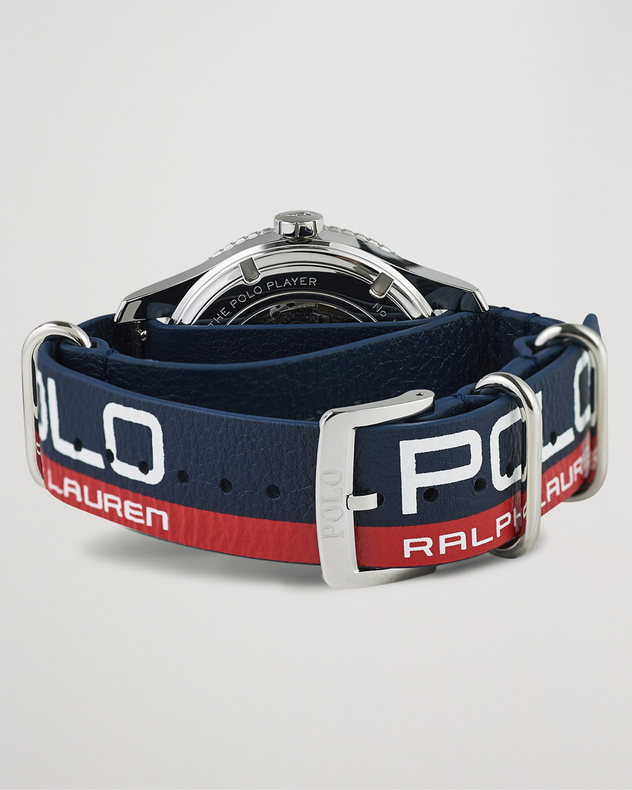Homme | Polo Ralph Lauren 42mm Automatic Pony Player Blue Dial | Polo Ralph Lauren | 42mm Automatic Pony Player Blue Dial