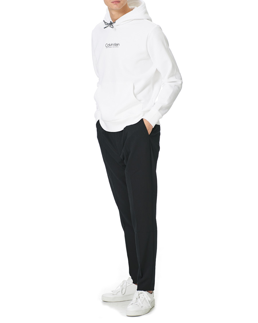 Homme | Pulls Et Tricots | Calvin Klein | Coordintaes Logo Hoodie White