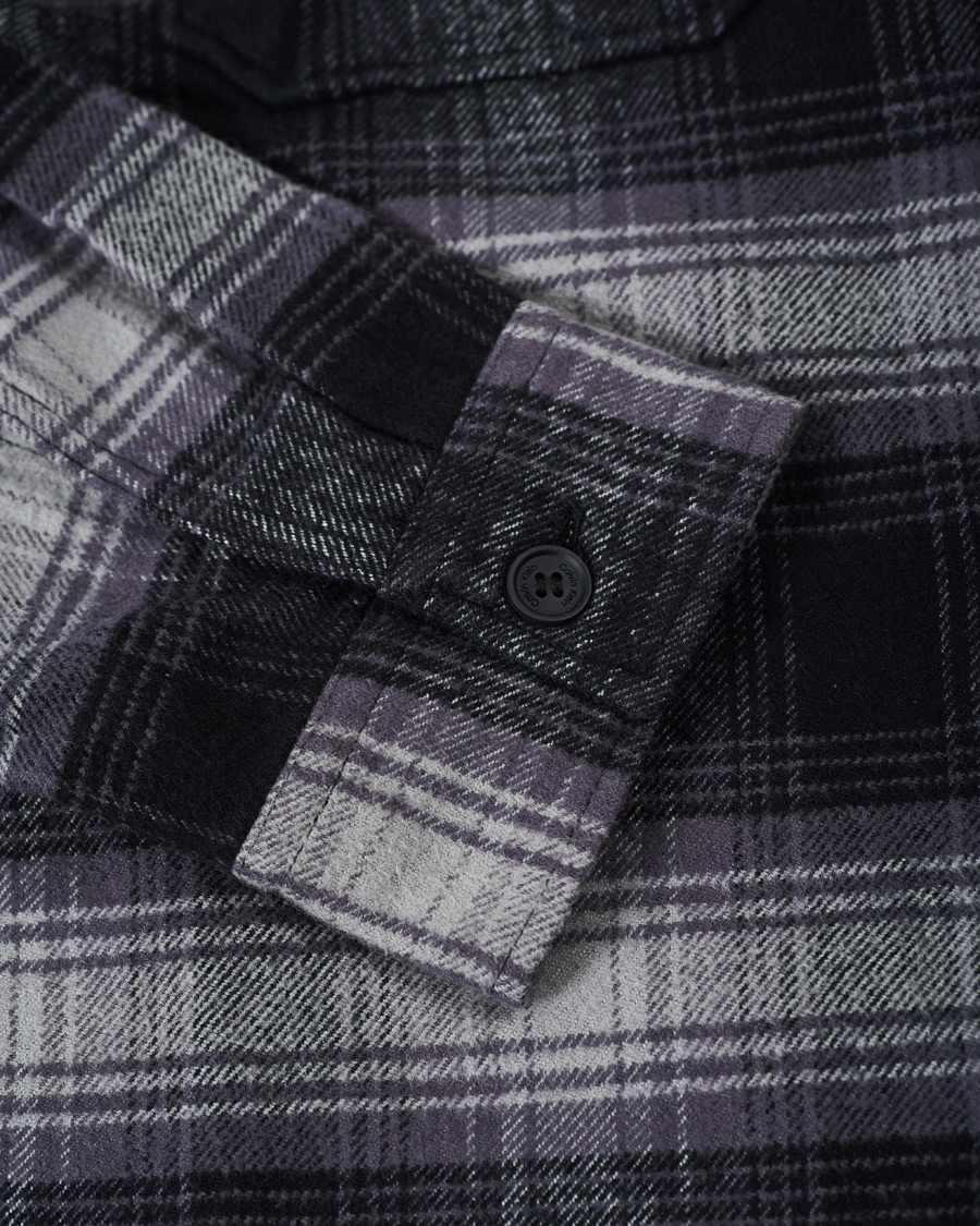 Homme | Chemises | Calvin Klein | Cotton Check Overshirt Black/Grey