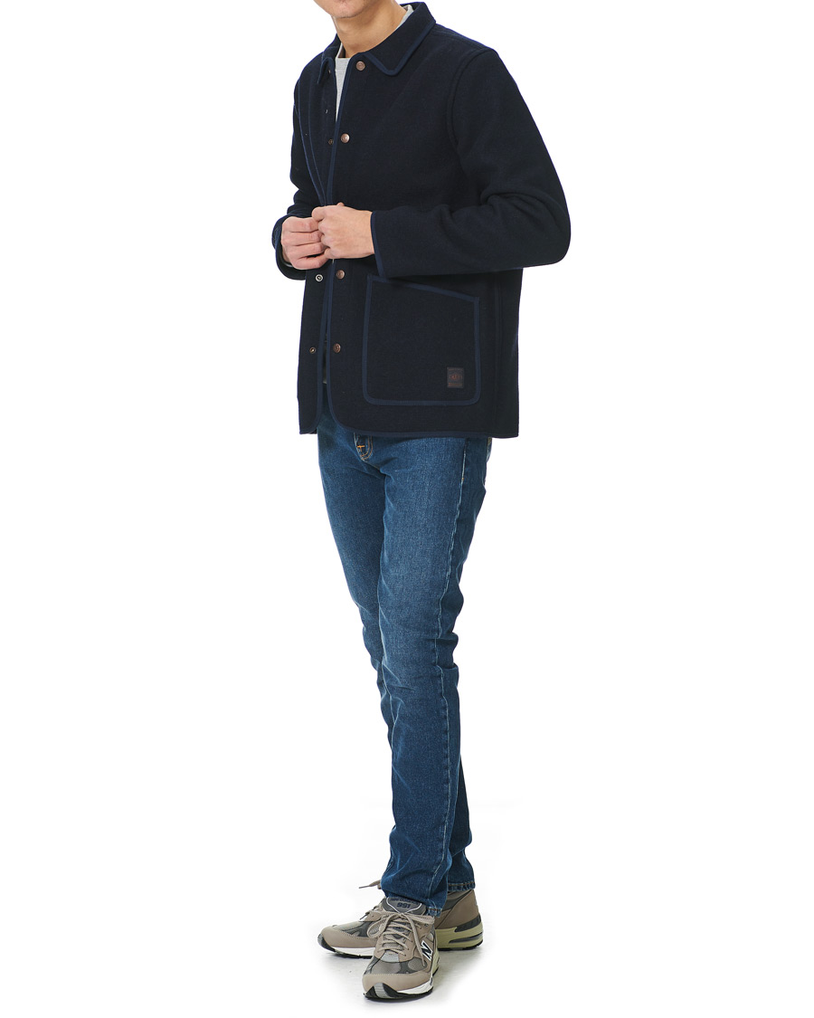 Homme | Jeans | Nudie Jeans | Lean Dean Stretch Jeans Ivy Navy