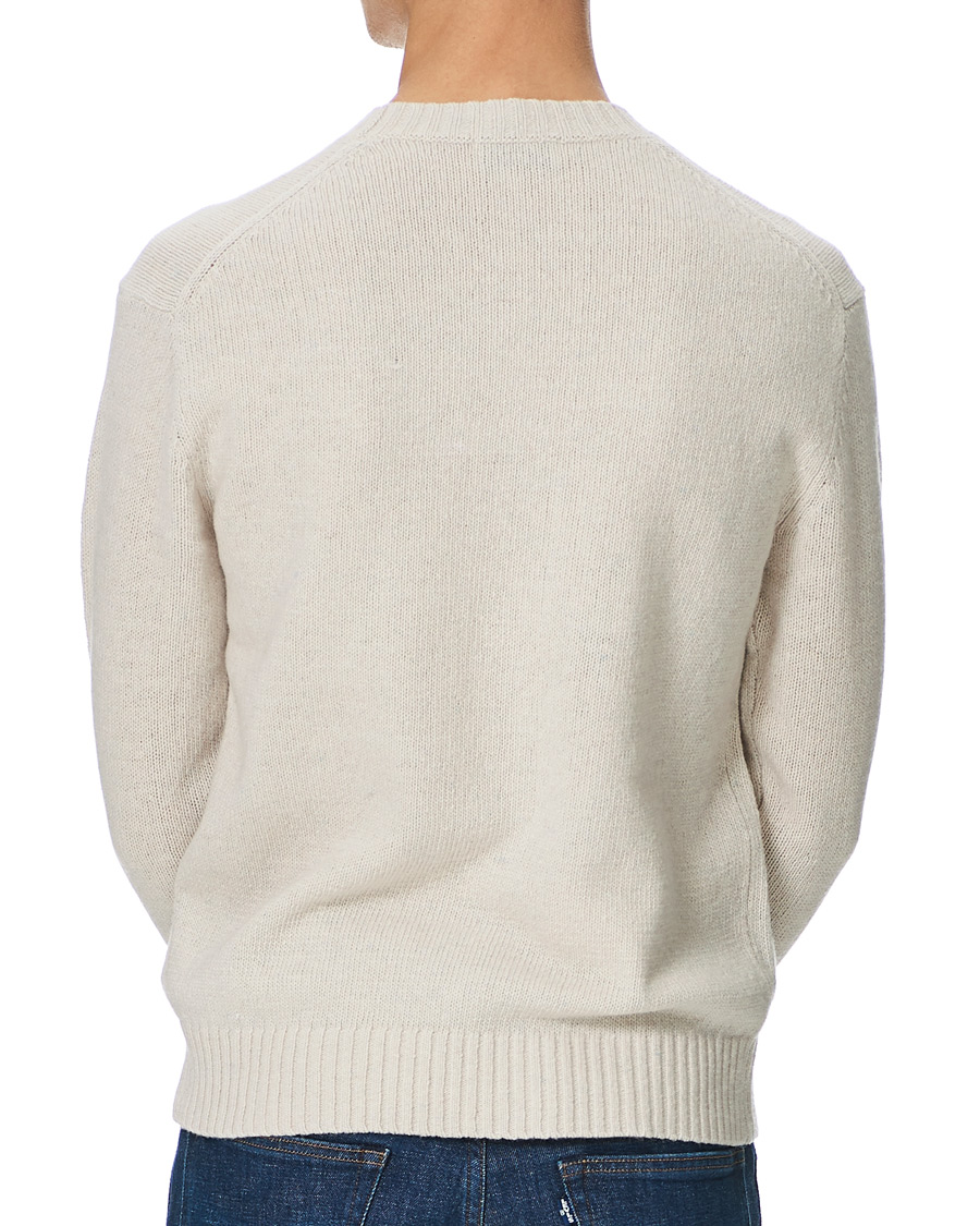 Homme | Pulls Et Tricots | Tiger of Sweden | Danzon Recycle Wool Knitted Crew Neck Buttercreme