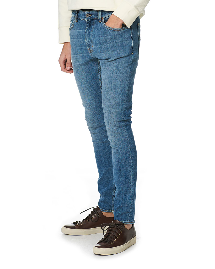 Homme | Jeans | Tiger of Sweden | Evolve Cotton Jeans Medium Blue