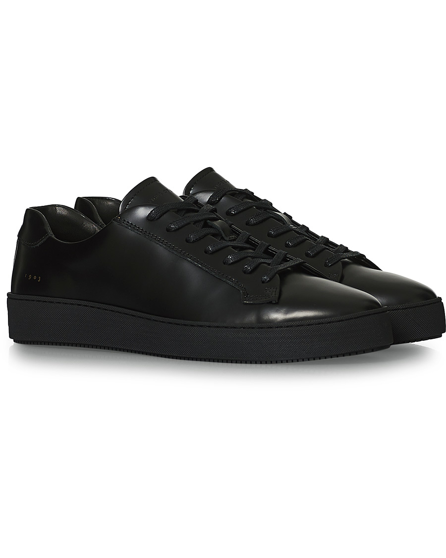 Homme | Tiger of Sweden Salas Leather Sneaker Black | Tiger of Sweden | Salas Leather Sneaker Black
