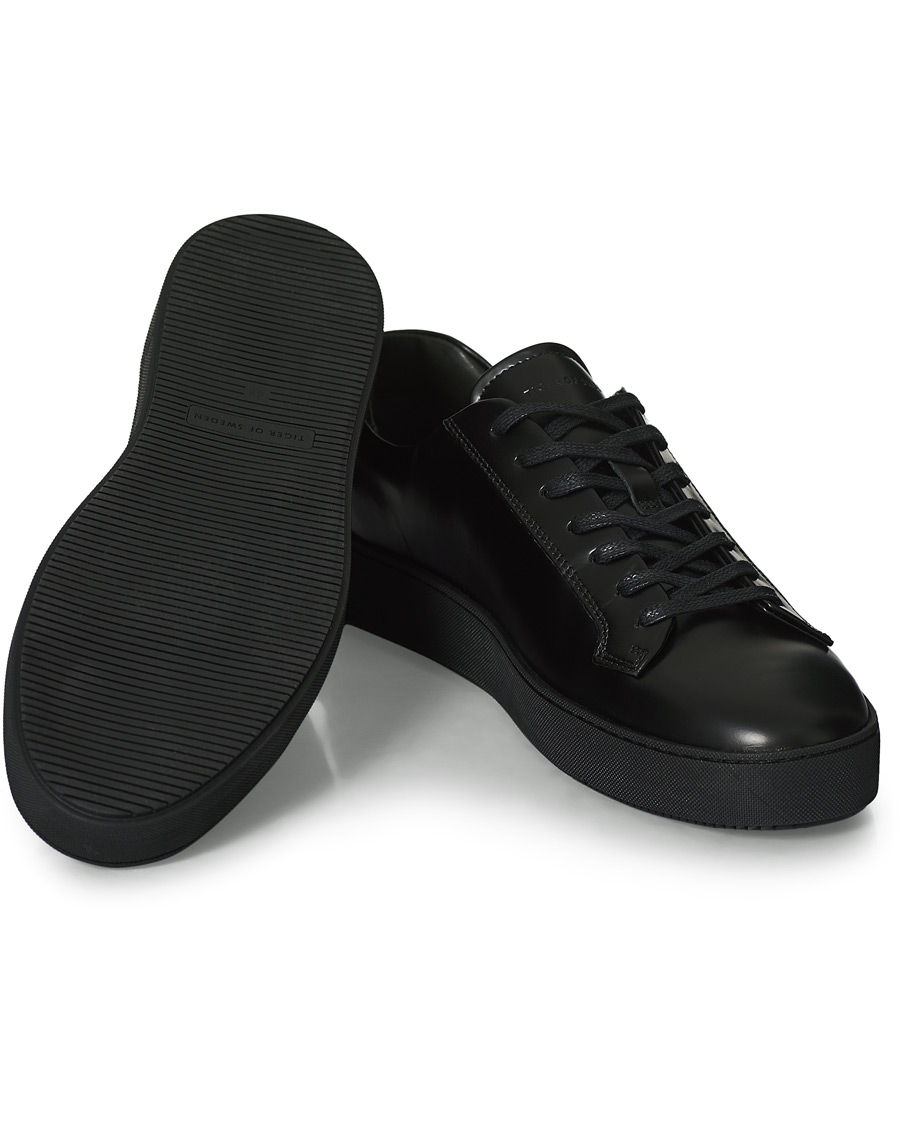 Homme | Tiger of Sweden Salas Leather Sneaker Black | Tiger of Sweden | Salas Leather Sneaker Black