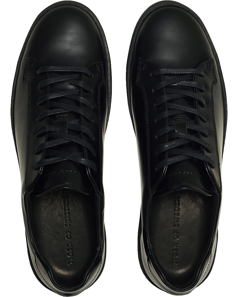 Homme | Tiger of Sweden Salas Leather Sneaker Black | Tiger of Sweden | Salas Leather Sneaker Black
