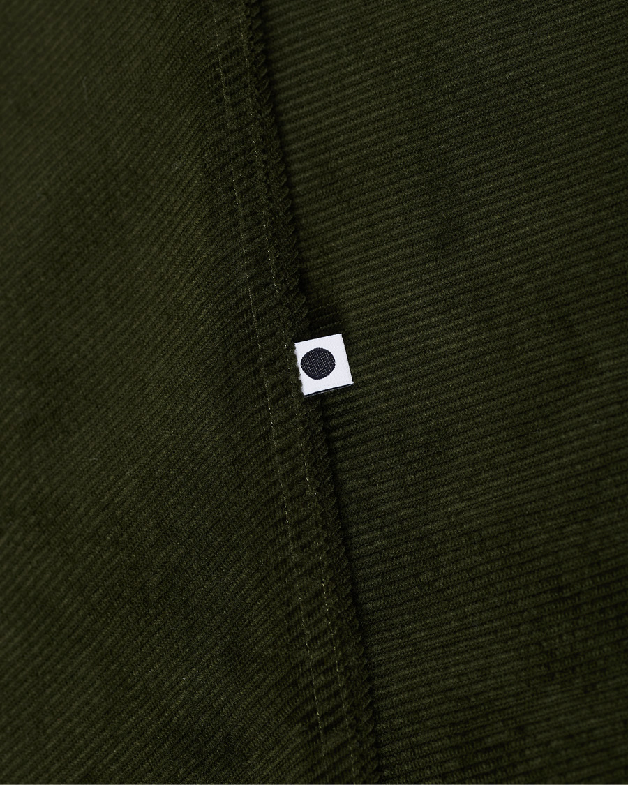 Heren | Overhemden | NN07 | Basso Diagonal Corduroy Overshirt Army Green