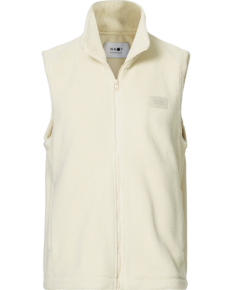 Homme | Pulls Et Tricots | NN07 | Nil Recycled Fleece Vest Ecru