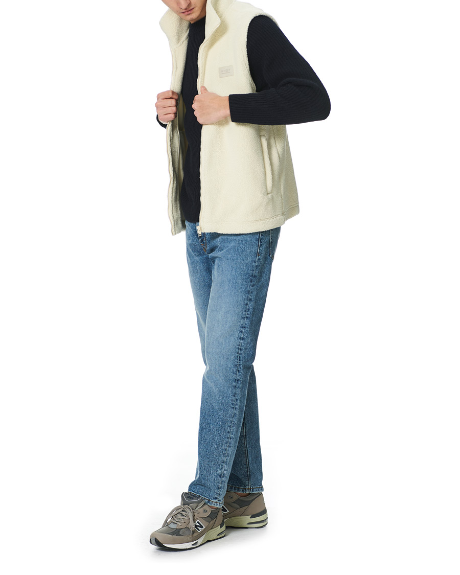 Homme | Pulls Et Tricots | NN07 | Nil Recycled Fleece Vest Ecru