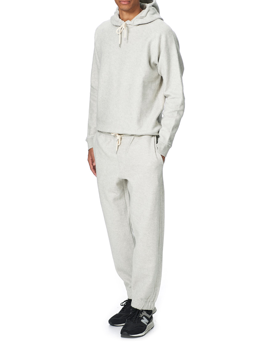 Homme | Pantalons | NN07 | Fred Cotton Fleece Sweatpants Light Grey