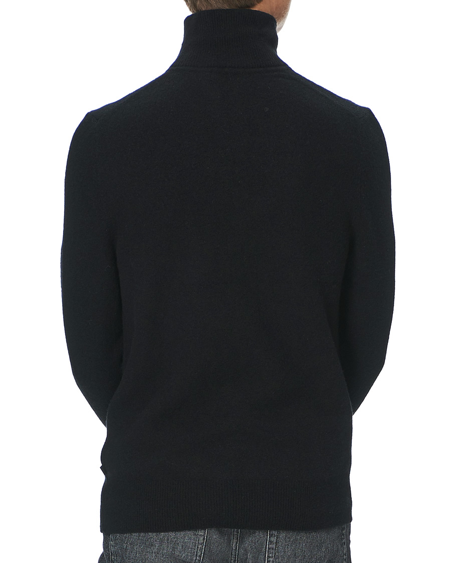 Homme | Pulls Et Tricots | J.Lindeberg | Cohen Yak Blend Quater Zip Black