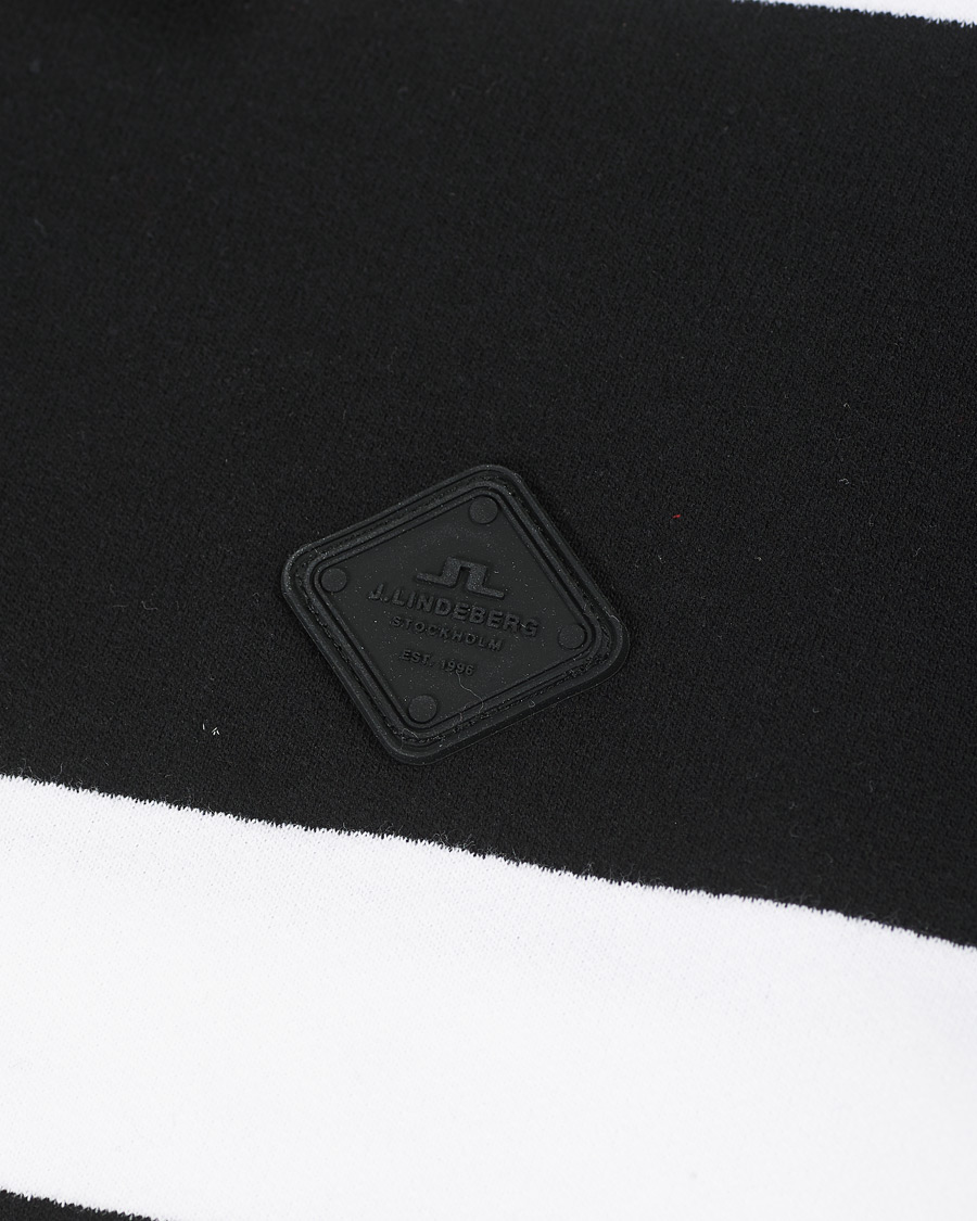 Homme | Pulls Et Tricots | J.Lindeberg | Reed Cotton Rugby Shirt Black