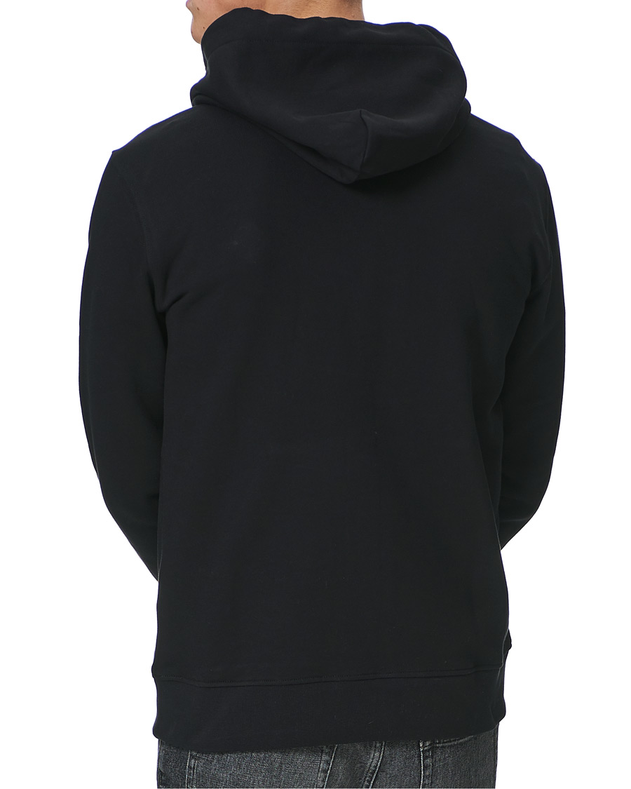 Homme | Pulls Et Tricots | J.Lindeberg | Throw Patch Cotton Hoodie Black