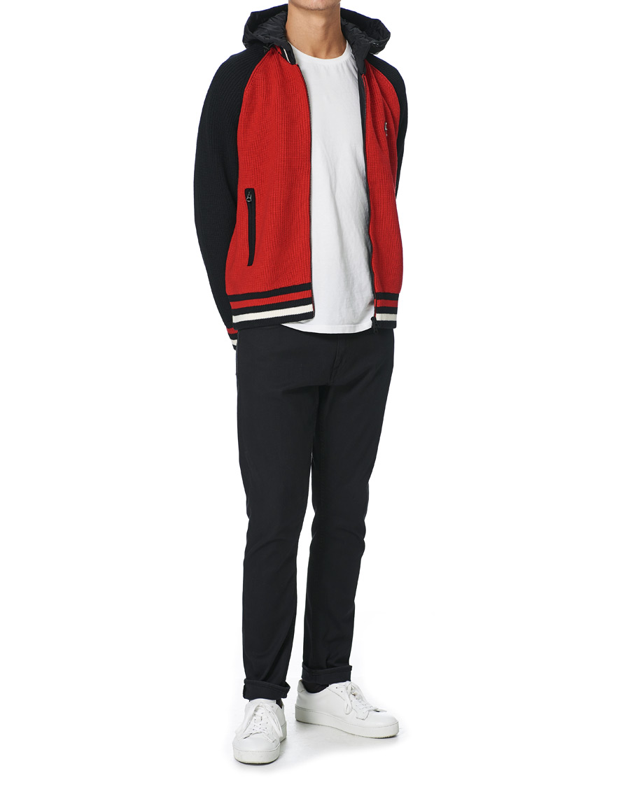 Heren | Jassen | J.Lindeberg | Bob Merino Wool Knitted Jacket Black