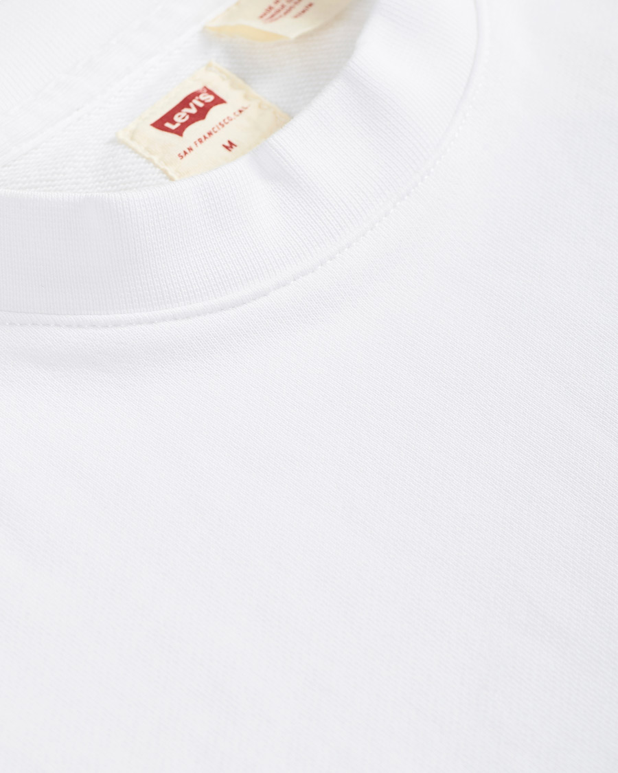 Heren | Truien | Levi's | Red Tab Crew Neck Sweatshirt White