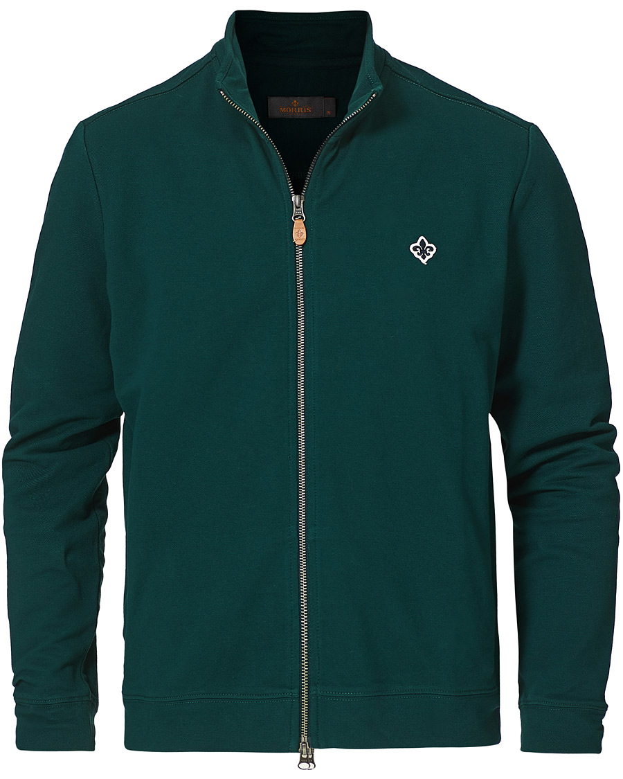 Homme | Pulls Et Tricots | Morris | Nyle Cotton Full Zip Green