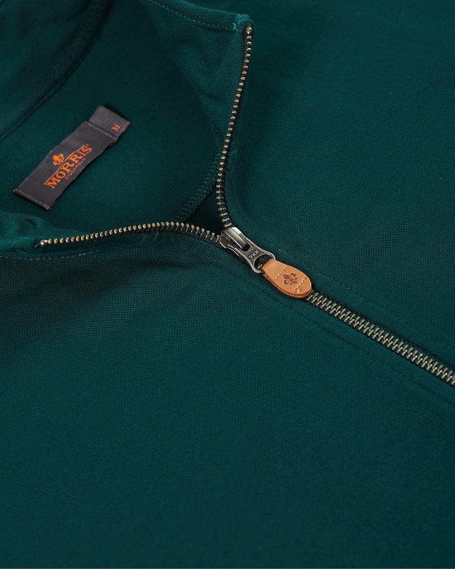 Homme | Pulls Et Tricots | Morris | Nyle Cotton Full Zip Green