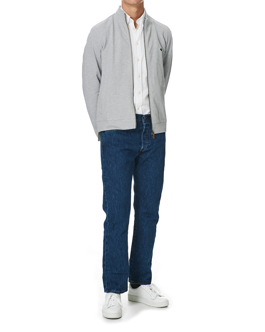 Homme | Pulls Et Tricots | Morris | Nyle Cotton Full Zip Grey