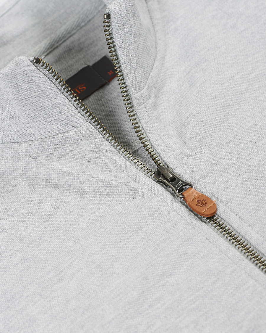 Homme | Pulls Et Tricots | Morris | Nyle Cotton Full Zip Grey