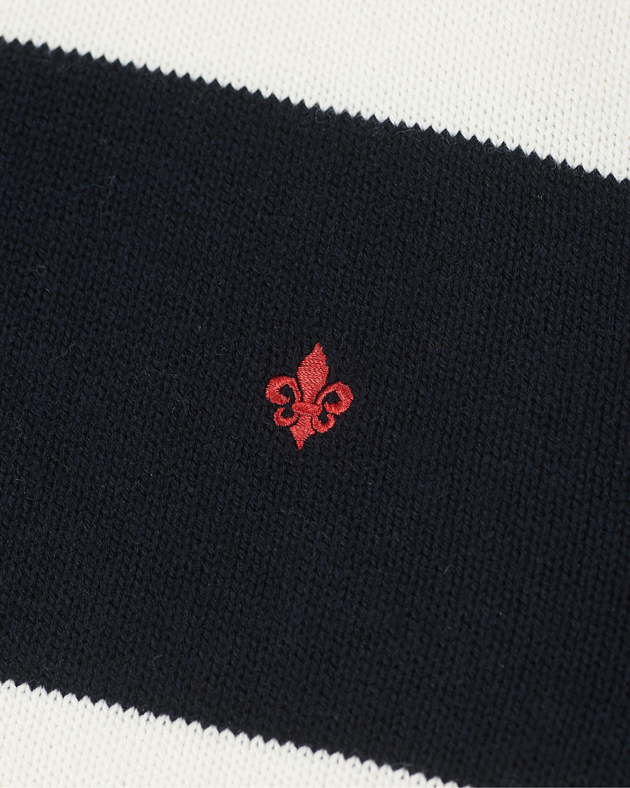 Homme | Pulls Et Tricots | Morris | Davy Cotton Rollneck Blue/White