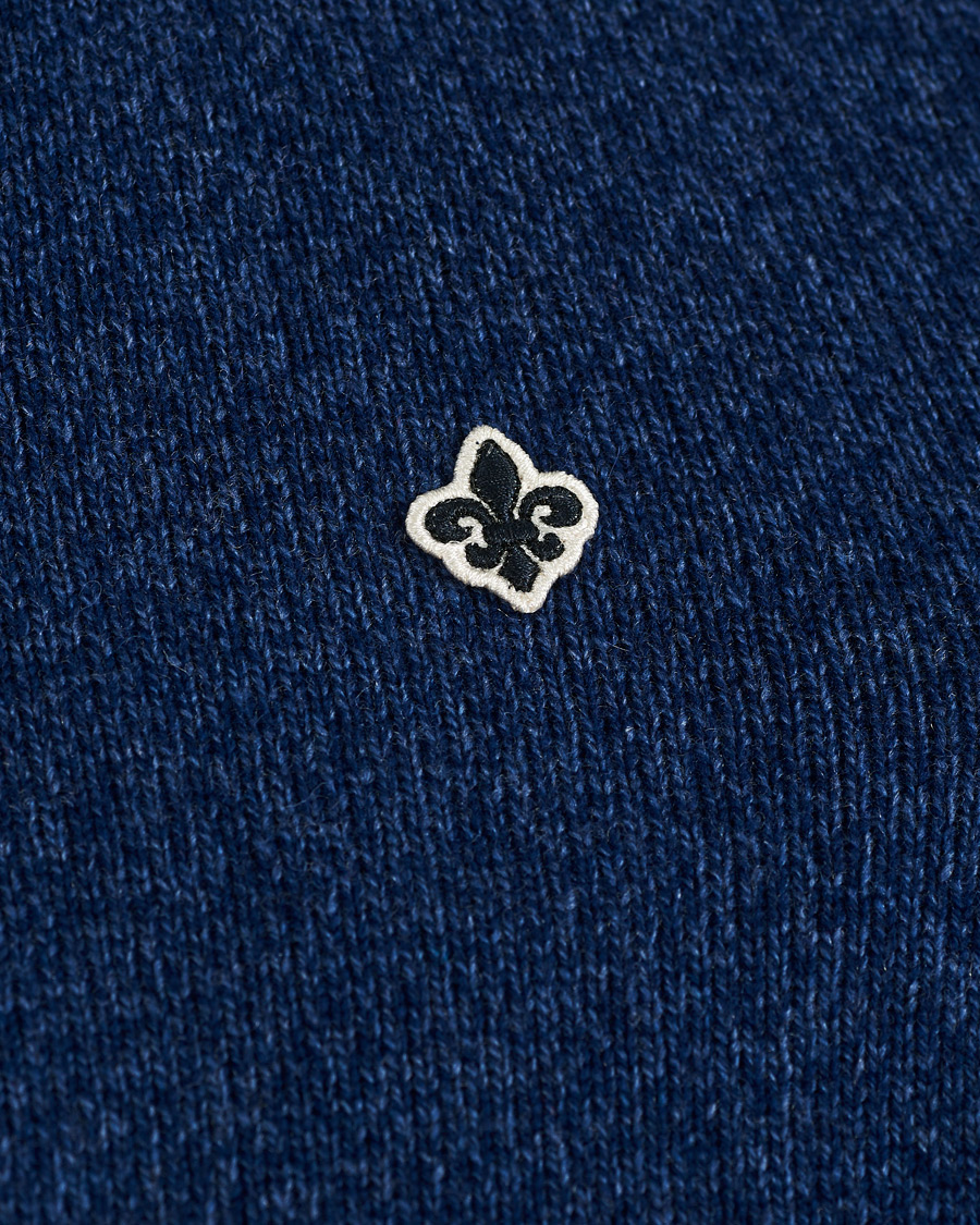 Homme | Pulls Et Tricots | Morris | Kieran Wool Half Zip Navy