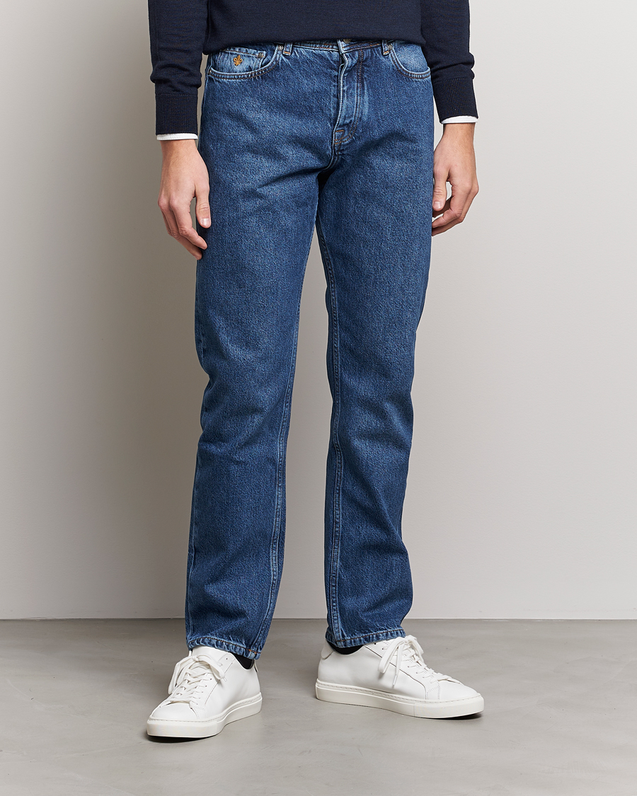 Homme | Jeans | Morris | Jermyn Cotton Jeans Blue