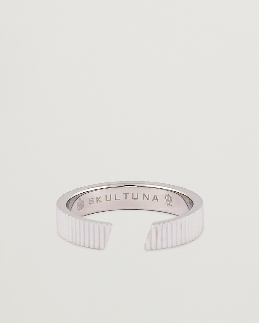 Heren | Skultuna Ribbed Ring Steel | Skultuna | Ribbed Ring Steel