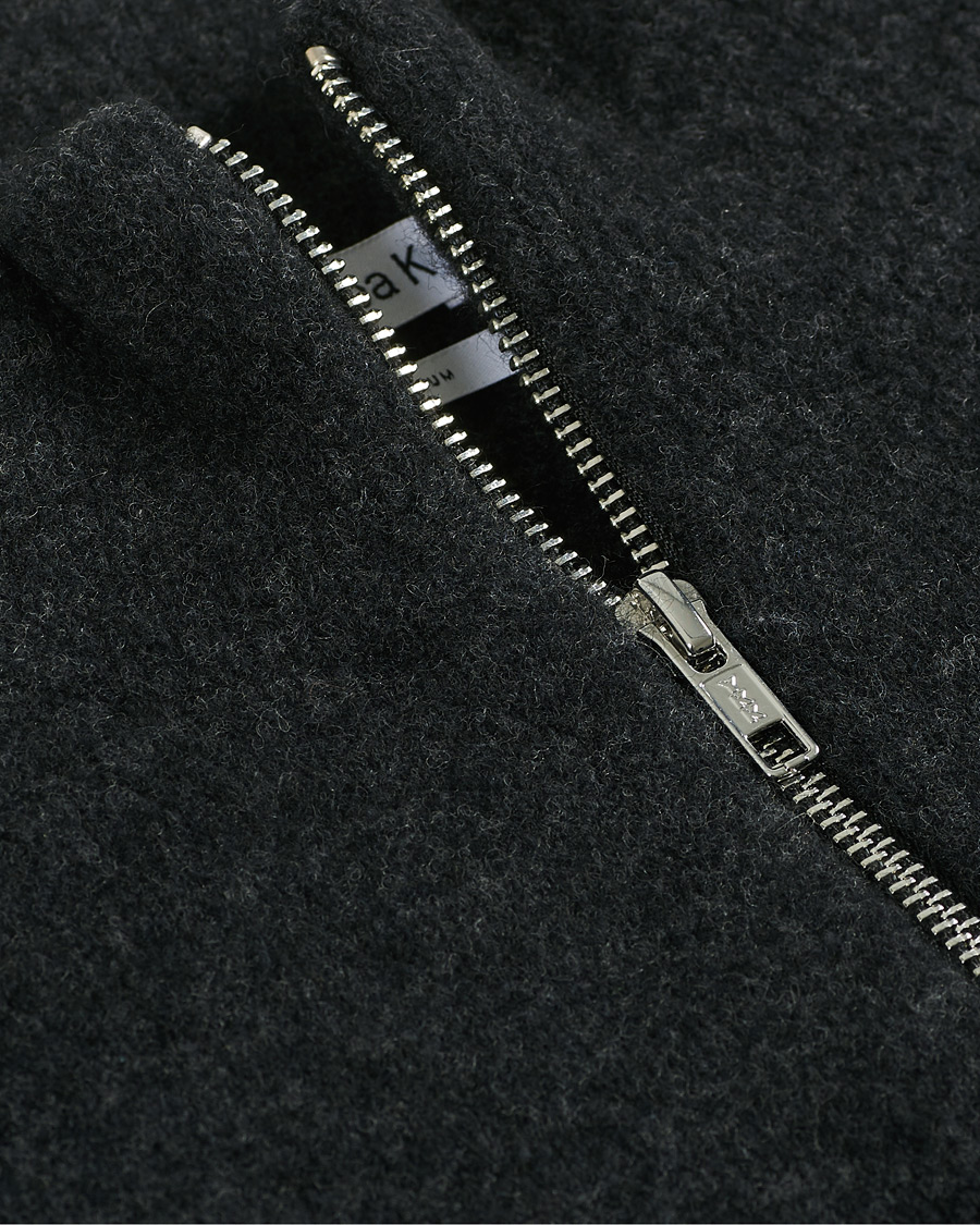Homme | Pulls Et Tricots | Filippa K | Andrew Yak Sweater Charcoal Melange