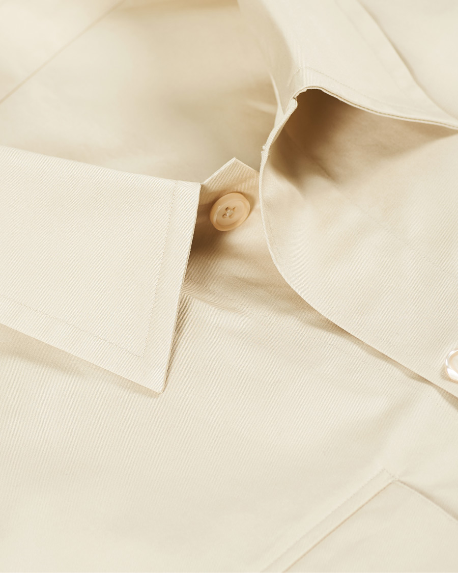 Homme | Chemises | Filippa K | Oscar Cotton Shirt Soft Beige