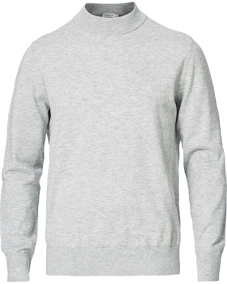 Homme | Pulls Et Tricots | Filippa K | Eli Sweater Light Grey Melange