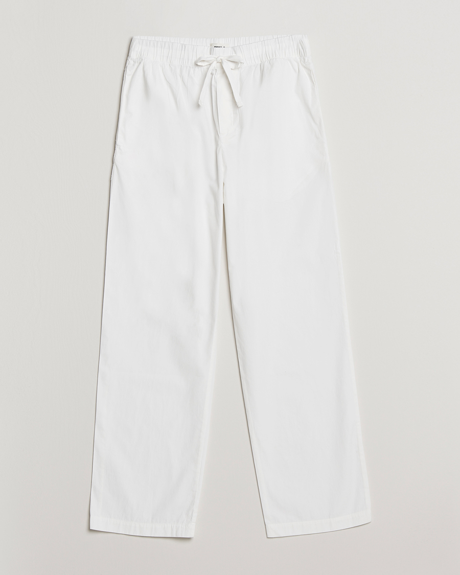 Homme | Peignoirs Et Pyjamas | Tekla | Poplin Pyjama Pants Alabaster White
