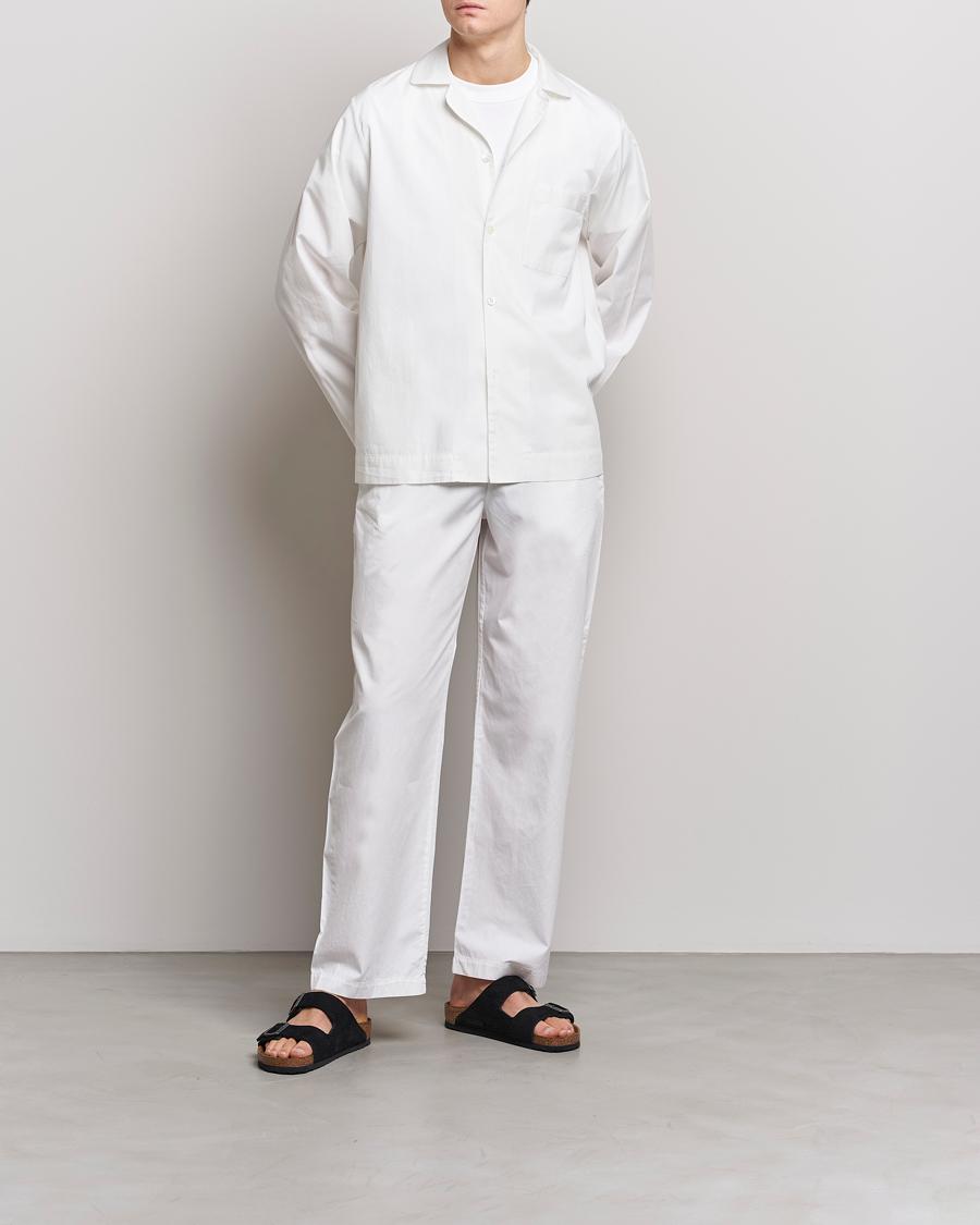 Homme | Peignoirs Et Pyjamas | Tekla | Poplin Pyjama Pants Alabaster White
