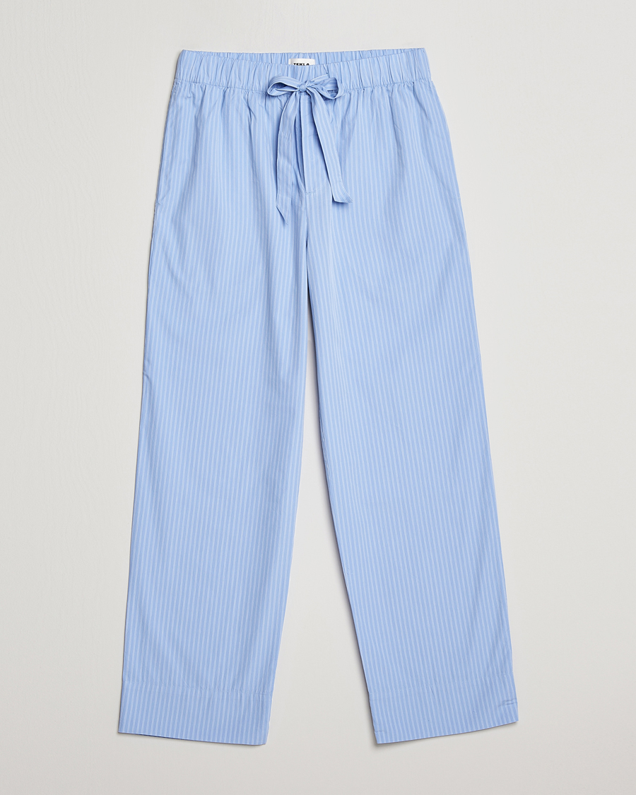 Heren | Pyjama's en gewaden | Tekla | Poplin Pyjama Pants Pin Stripes