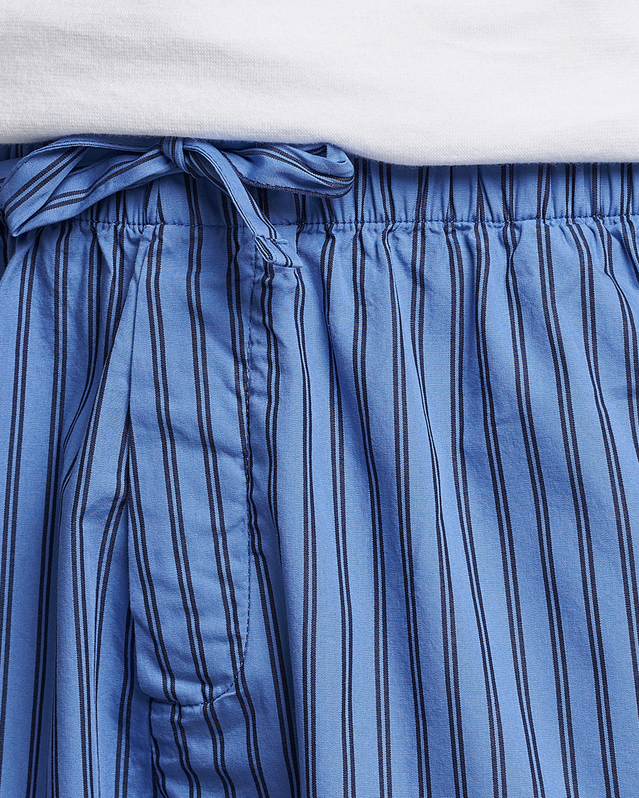 Heren | Pyjama's en gewaden | Tekla | Poplin Pyjama Shorts Boro Stripes