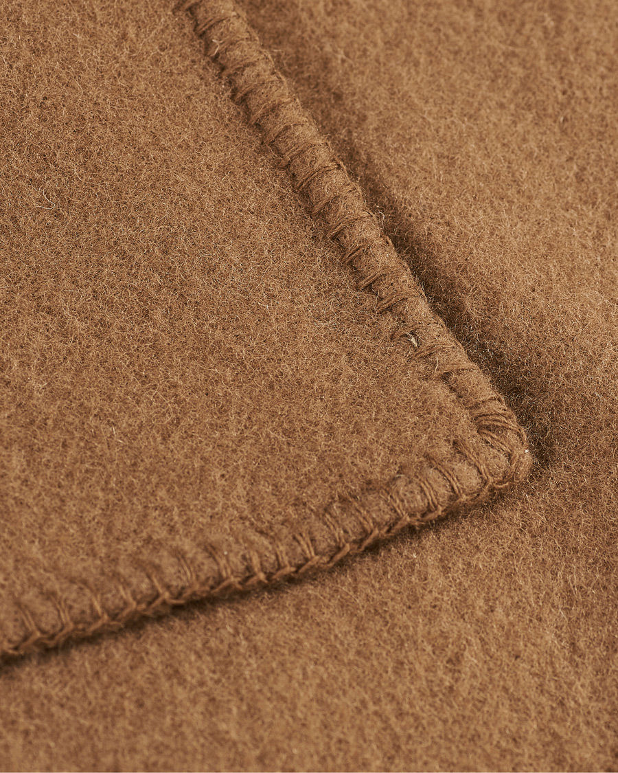 Homme | Tekla Pure New Wool Blanket Camel | Tekla | Pure New Wool Blanket Camel