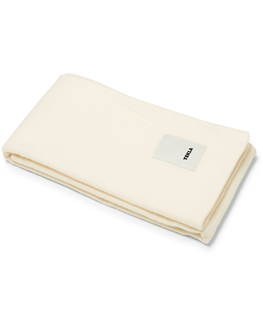 Homme | Tekla Pure New Wool Blanket Soft White | Tekla | Pure New Wool Blanket Soft White