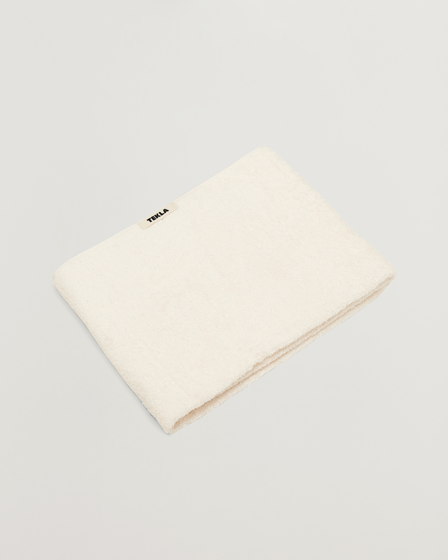 Homme | Tissus | Tekla | Organic Terry Bath Towel Ivory