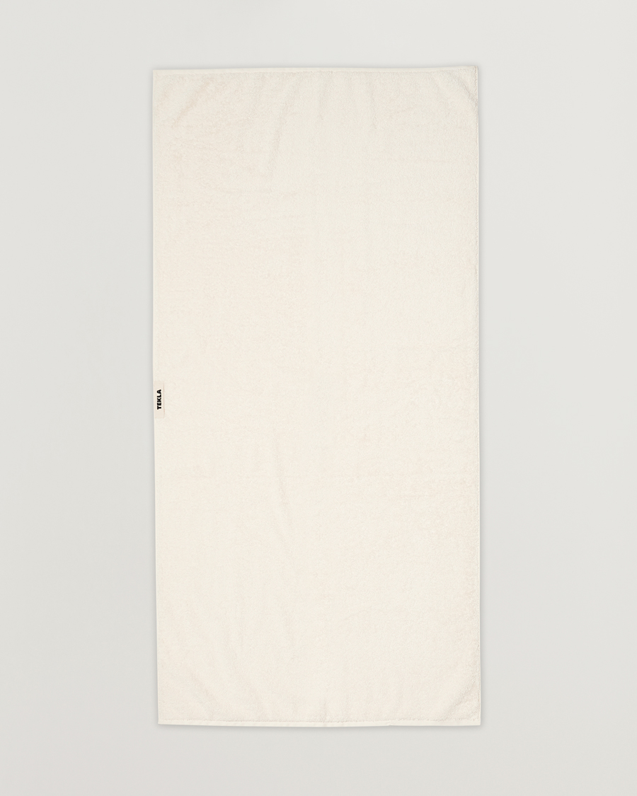 Homme | Tissus | Tekla | Organic Terry Bath Towel Ivory
