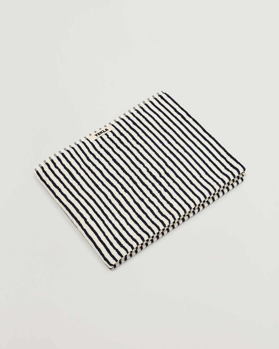 Heren | Stoffen | Tekla | Organic Terry Bath Towel Sailor Stripes