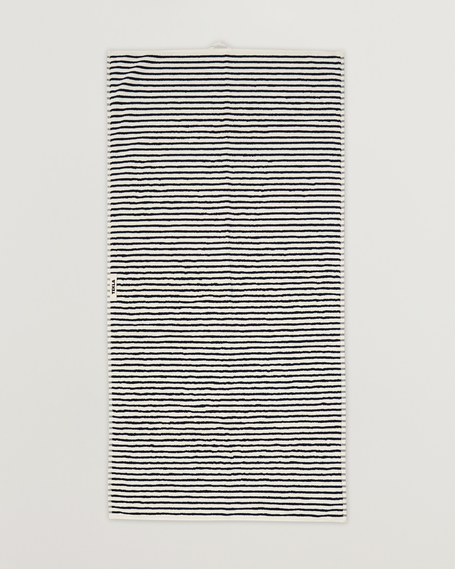 Heren | Stoffen | Tekla | TeklaOrganic Terry Bath TowelSailor Stripes