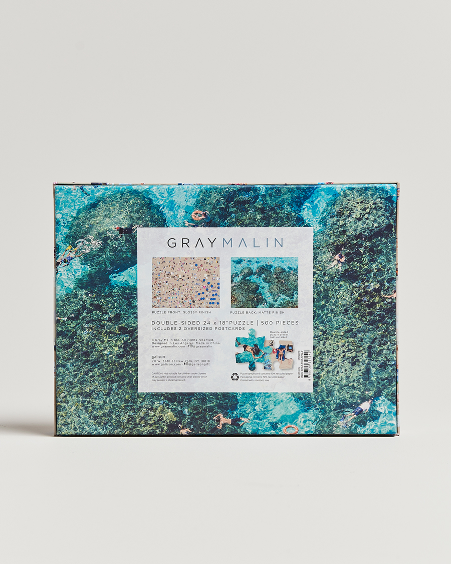 Homme | | New Mags | Gray Malin-The Beach Two-sided 500 Pieces Puzzle