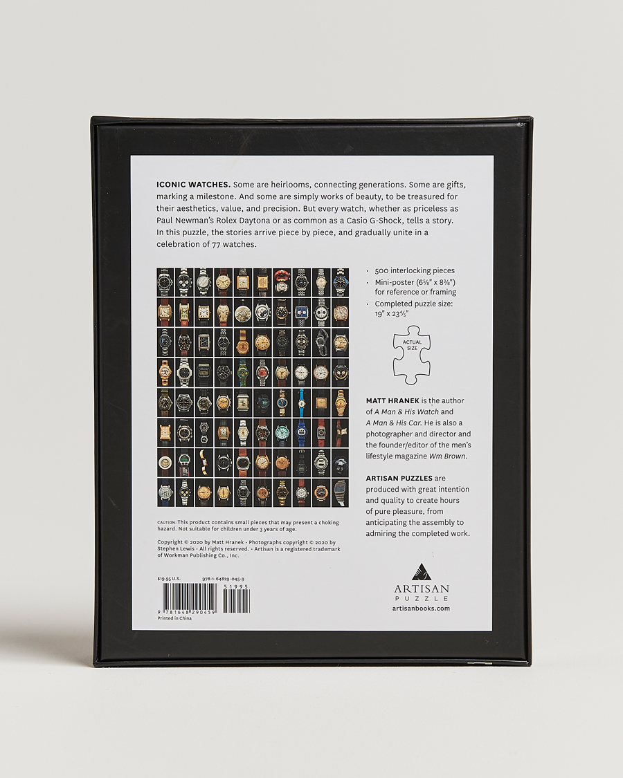 Homme | | New Mags | Iconic Watches 500 Pieces Puzzle