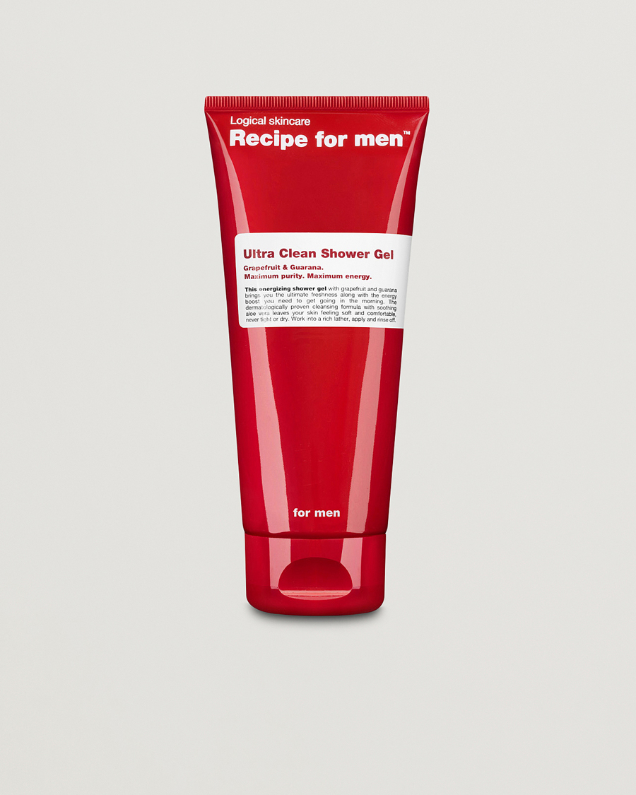 Heren | Huidverzorging | Recipe for men | Ultra Clean Shower Gel 200ml