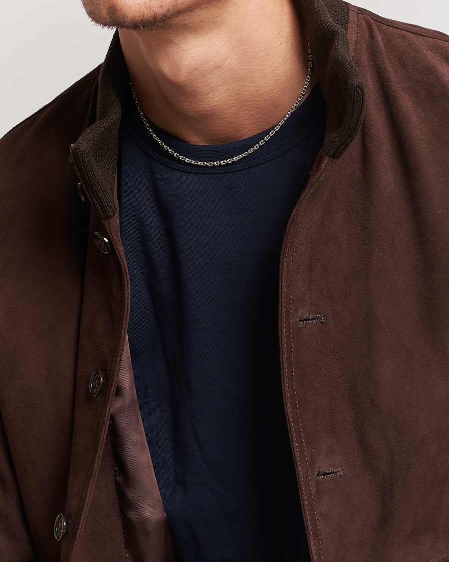 Homme | Tom Wood Anker Chain Necklace Silver | Tom Wood | Anker Chain Necklace Silver