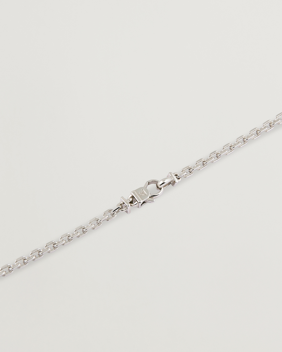 Homme | Tom Wood Anker Chain Necklace Silver | Tom Wood | Anker Chain Necklace Silver