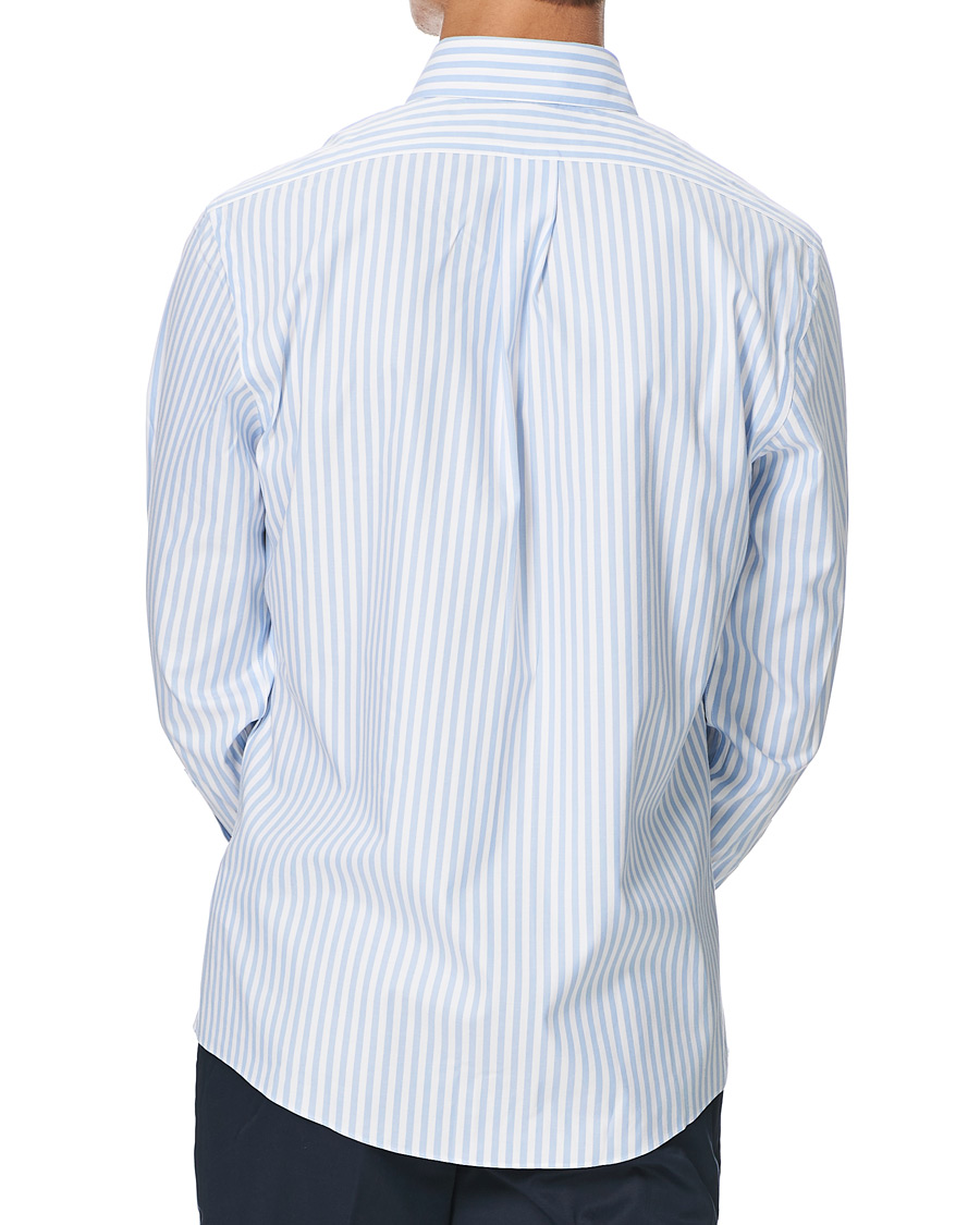 Homme | Chemises | Brooks Brothers | Regent Fit Oxford Pinpoint Shirt Light Blue Stripe