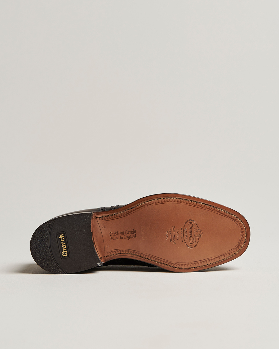 Homme | Church's Burwood Polished Binder Brogue Light Ebony | Church's | Burwood Polished Binder Brogue Light Ebony